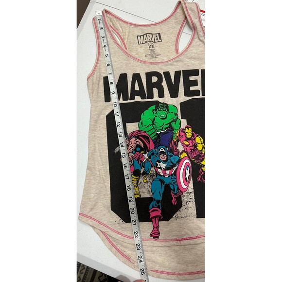 Marvel Comics MCU Racerback Tank Hulk Captain America Women's XS - Picture 4 of 5